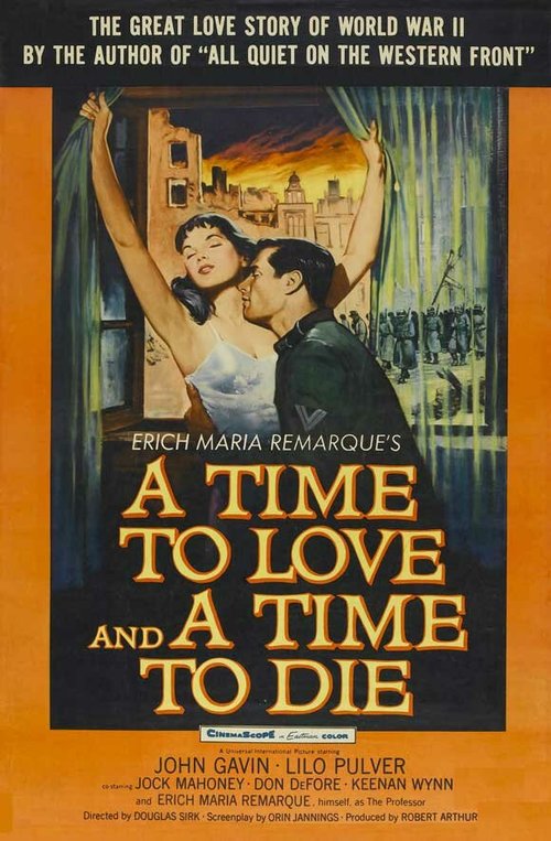 Обложка (Постер) Время любить и время умирать / A Time to Love and a Time to Die (1958) SATRip Обложка (Постер) Время любить и время умирать / A Time to Love and a Time to Die (1958) SATRip