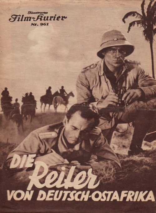 Обложка (Постер) Всадники германской Восточной Африки / Die Reiter von Deutsch-Ostafrika (1934) SATRip