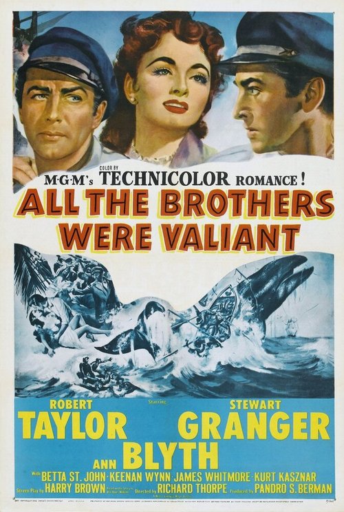 Обложка (Постер) Все братья были храбрецами / All the Brothers Were Valiant (1953) SATRip Обложка (Постер) Все братья были храбрецами / All the Brothers Were Valiant (1953) SATRip
