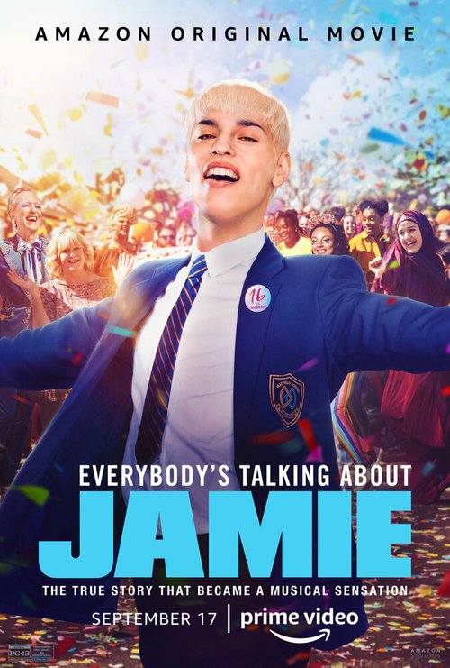 Обложка (Постер) Все говорят про Джейми / Everybody's Talking About Jamie (2021) HDRip Обложка (Постер) Все говорят про Джейми / Everybody's Talking About Jamie (2021) HDRip