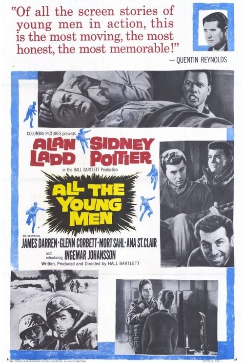 Обложка (Постер) Все молодые люди / All the Young Men (1960) SATRip