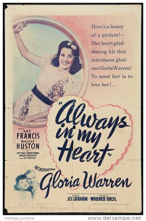Обложка (Постер) Всегда в моём сердце / Always in My Heart (1942) SATRip Обложка (Постер) Всегда в моём сердце / Always in My Heart (1942) SATRip