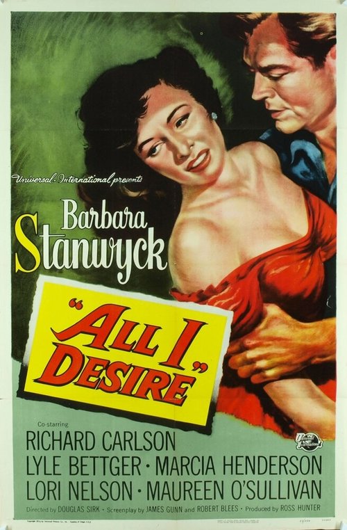 Обложка (Постер) Всё, чего я желаю / All I Desire (1953) SATRip Обложка (Постер) Всё, чего я желаю / All I Desire (1953) SATRip