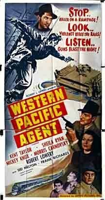 Обложка (Постер) Western Pacific Agent (1950) SATRip