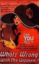 Обложка (Постер) What's Wrong with the Women? (1922) SATRip