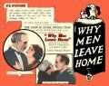 Обложка (Постер) Why Men Leave Home (1924) SATRip
