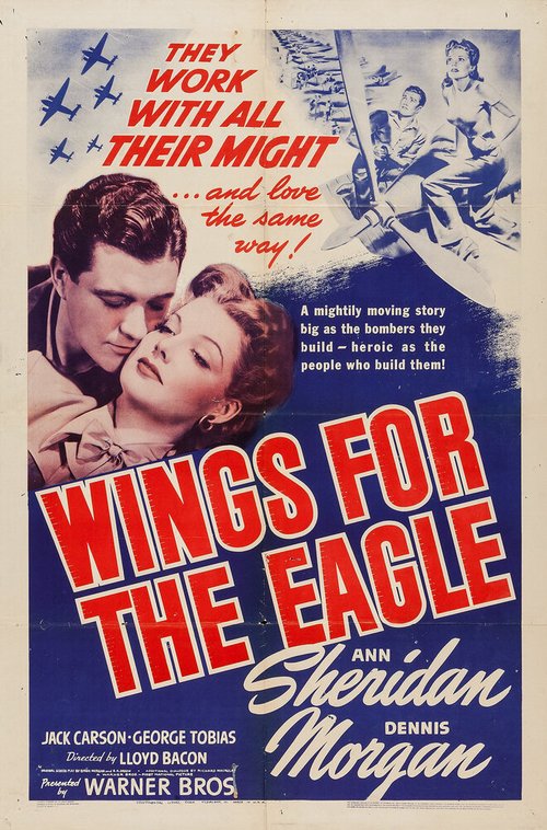 Обложка (Постер) Wings for the Eagle (1942) SATRip