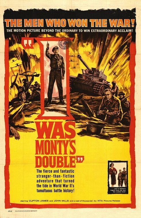 Обложка (Постер) Я был двойником Монти / I Was Monty's Double (1958) SATRip Обложка (Постер) Я был двойником Монти / I Was Monty's Double (1958) SATRip