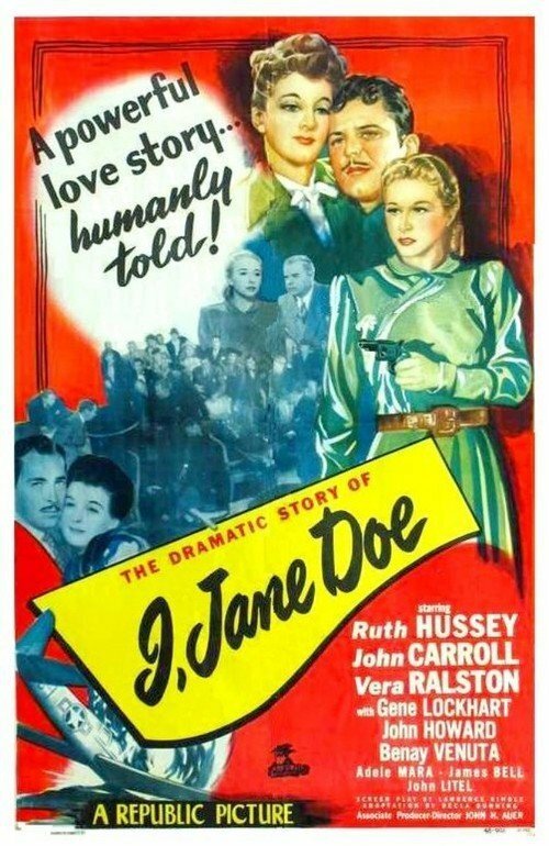 Обложка (Постер) Я, Джейн Доу / I, Jane Doe (1948) SATRip Обложка (Постер) Я, Джейн Доу / I, Jane Doe (1948) SATRip