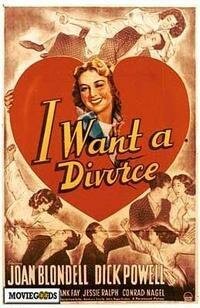 Обложка (Постер) Я хочу развестись / I Want a Divorce (1940) SATRip Обложка (Постер) Я хочу развестись / I Want a Divorce (1940) SATRip