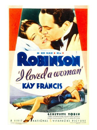 Обложка (Постер) Я любил женщину / I Loved a Woman (1933) SATRip Обложка (Постер) Я любил женщину / I Loved a Woman (1933) SATRip