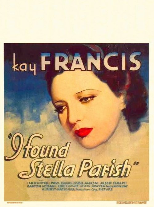 Обложка (Постер) Я нашел Стеллу Пэриш / I Found Stella Parish (1935) SATRip