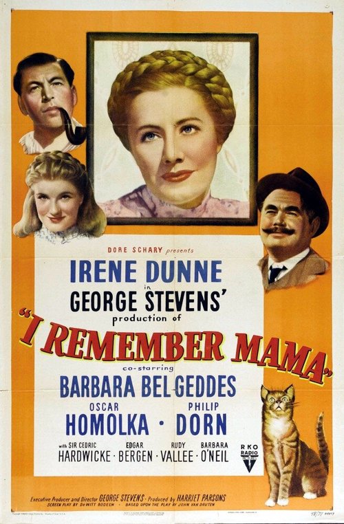 Обложка (Постер) Я помню маму / I Remember Mama (1948) SATRip Обложка (Постер) Я помню маму / I Remember Mama (1948) SATRip