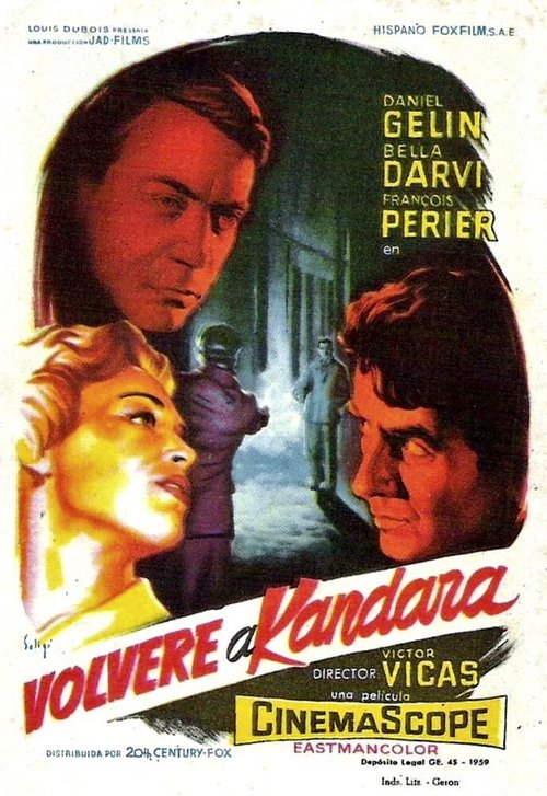 Обложка (Постер) Я вернусь в Кандару / Je reviendrai à Kandara (1956) SATRip Обложка (Постер) Я вернусь в Кандару / Je reviendrai à Kandara (1956) SATRip