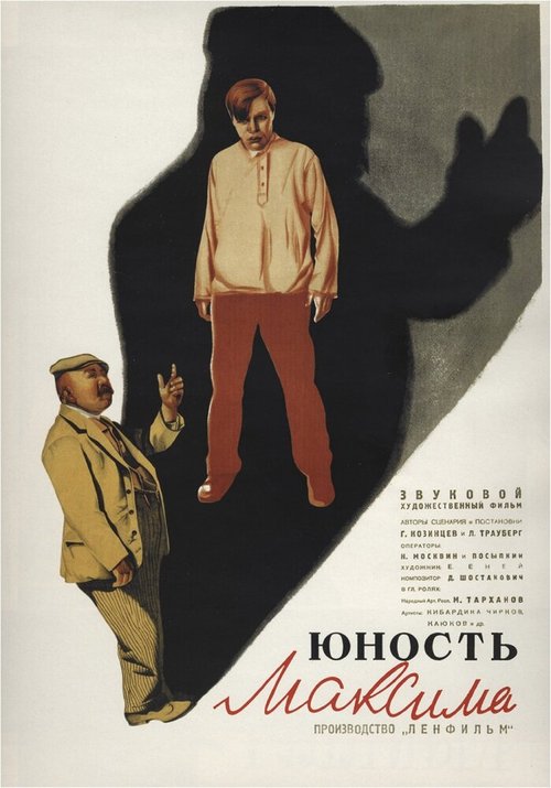 Обложка (Постер) Юность Максима (1934) SATRip
