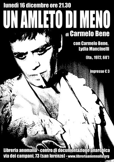 Обложка (Постер) За вычетом Гамлета / Un Amleto di meno (1973) SATRip Обложка (Постер) За вычетом Гамлета / Un Amleto di meno (1973) SATRip