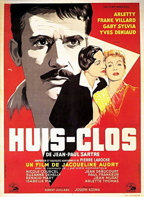 Обложка (Постер) За закрытыми дверями / Huis clos (1954) SATRip Обложка (Постер) За закрытыми дверями / Huis clos (1954) SATRip
