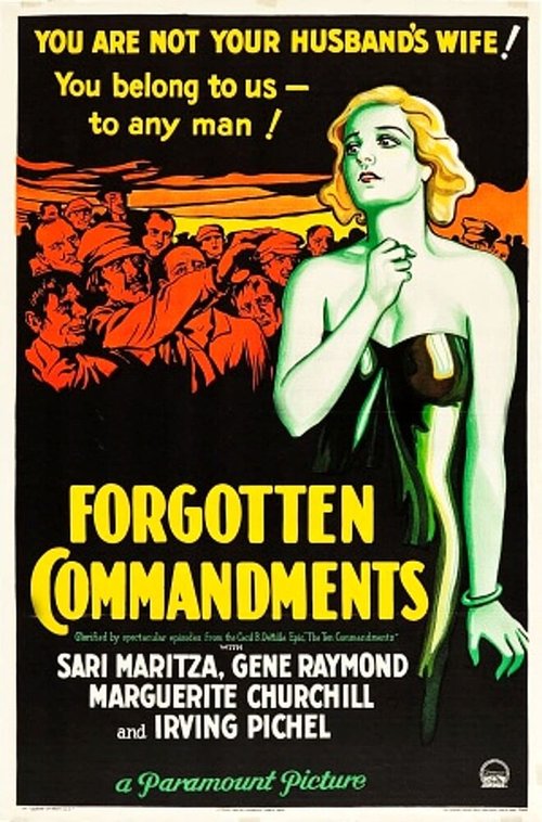 Обложка (Постер) Забытые заповеди / Forgotten Commandments (1932) SATRip