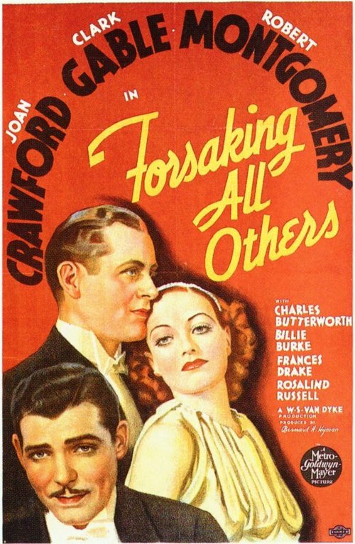 Обложка (Постер) Забывая про всех других / Forsaking All Others (1934) SATRip