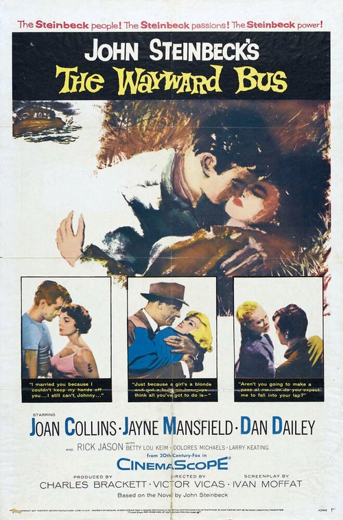 Обложка (Постер) Заблудившийся автобус / The Wayward Bus (1957) SATRip Обложка (Постер) Заблудившийся автобус / The Wayward Bus (1957) SATRip