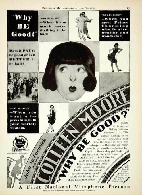 Обложка (Постер) Зачем быть хорошим? / Why Be Good? (1929) SATRip