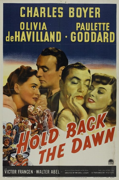 Обложка (Постер) Задержите рассвет / Hold Back the Dawn (1941) SATRip