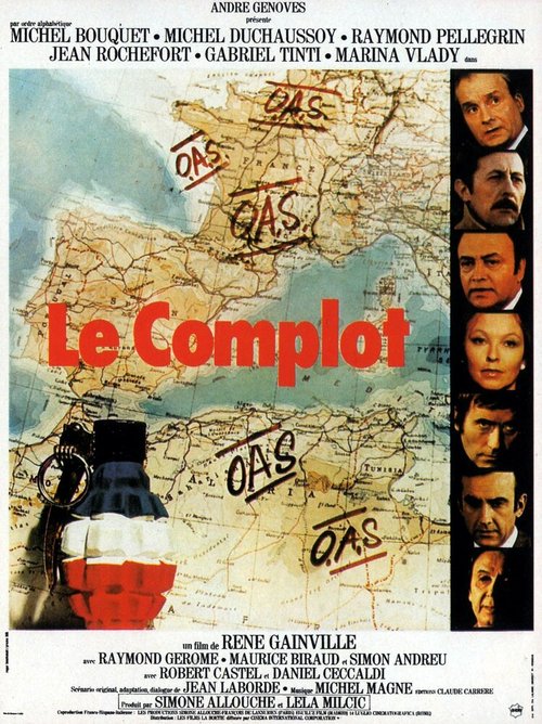 Обложка (Постер) Заговор / Le complot (1973) SATRip Обложка (Постер) Заговор / Le complot (1973) SATRip