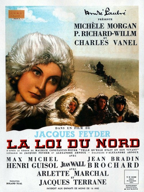 Обложка (Постер) Закон севера / La loi du nord (1939) SATRip Обложка (Постер) Закон севера / La loi du nord (1939) SATRip