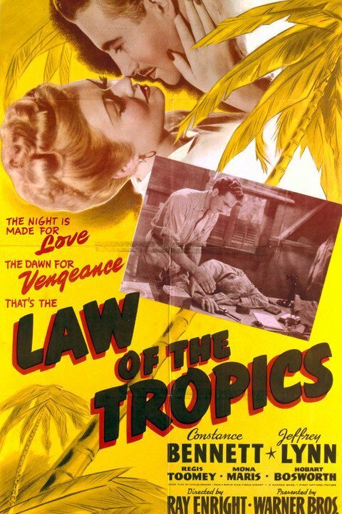 Обложка (Постер) Закон тропиков / Law of the Tropics (1941) SATRip