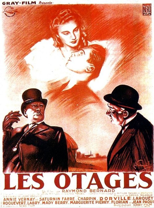 Обложка (Постер) Заложники / Les otages (1939) SATRip Обложка (Постер) Заложники / Les otages (1939) SATRip