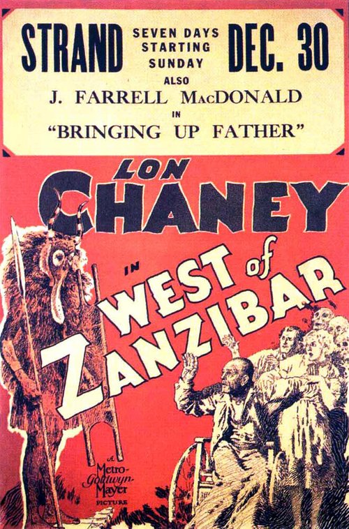 Обложка Запад Занзибара / West of Zanzibar (1928) 
