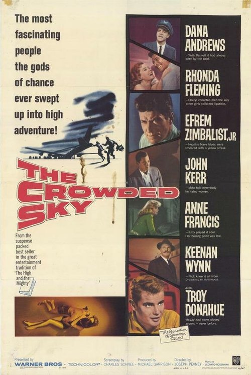 Обложка (Постер) Заполненное небо / The Crowded Sky (1960) SATRip