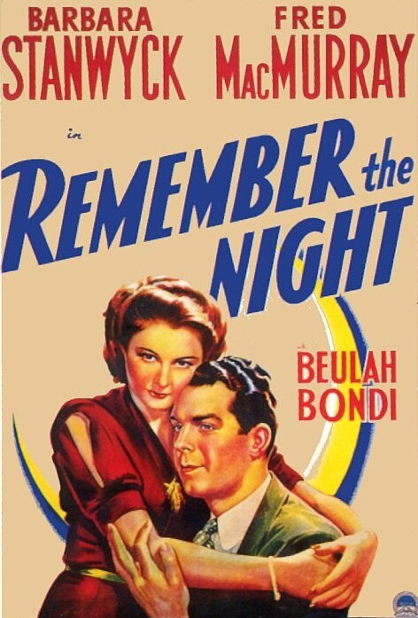 Обложка (Постер) Запомни ночь / Remember the Night (1940) SATRip Обложка (Постер) Запомни ночь / Remember the Night (1940) SATRip
