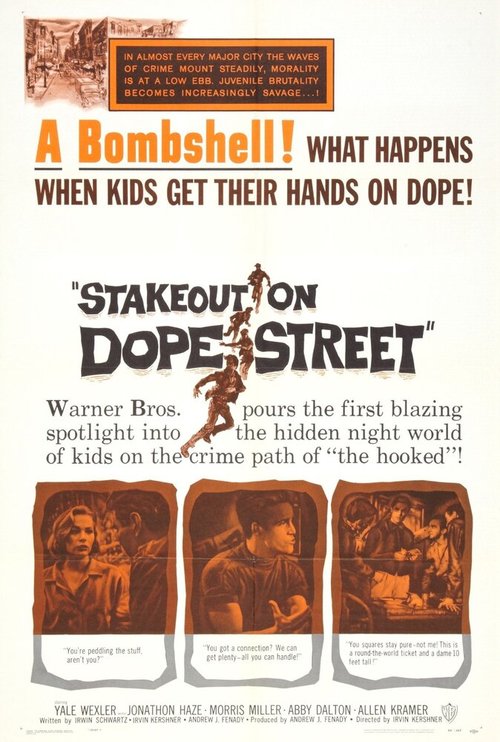 Обложка (Постер) Засада на улице наркоты / Stakeout on Dope Street (1958) SATRip Обложка (Постер) Засада на улице наркоты / Stakeout on Dope Street (1958) SATRip