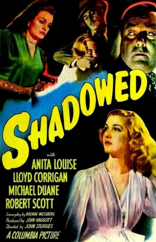Обложка (Постер) Затенённый / Shadowed (1946) SATRip Обложка (Постер) Затенённый / Shadowed (1946) SATRip