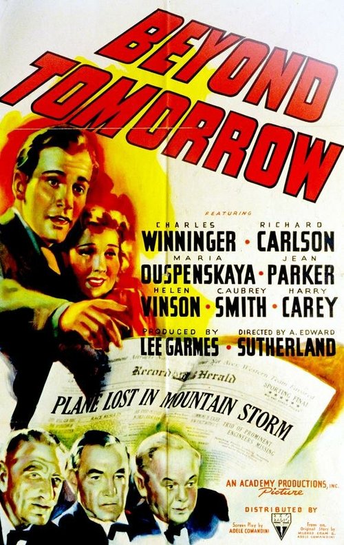 Обложка (Постер) Завтра и послезавтра / Beyond Tomorrow (1940) SATRip Обложка (Постер) Завтра и послезавтра / Beyond Tomorrow (1940) SATRip