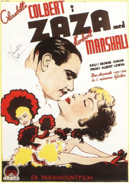 Обложка (Постер) Заза / Zaza (1938) SATRip Обложка (Постер) Заза / Zaza (1938) SATRip