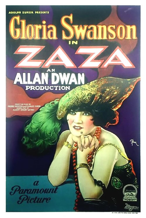 Обложка Заза / Zaza (1923) 