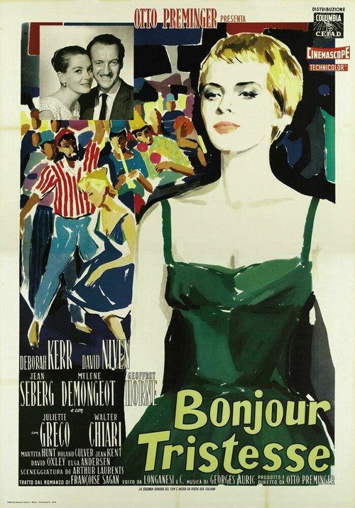 Обложка (Постер) Здравствуй, грусть / Bonjour tristesse (1958) SATRip Обложка (Постер) Здравствуй, грусть / Bonjour tristesse (1958) SATRip