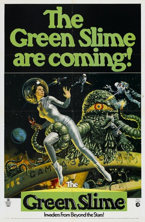 Обложка (Постер) Зеленая слизь / The Green Slime (1968) SATRip Обложка (Постер) Зеленая слизь / The Green Slime (1968) SATRip