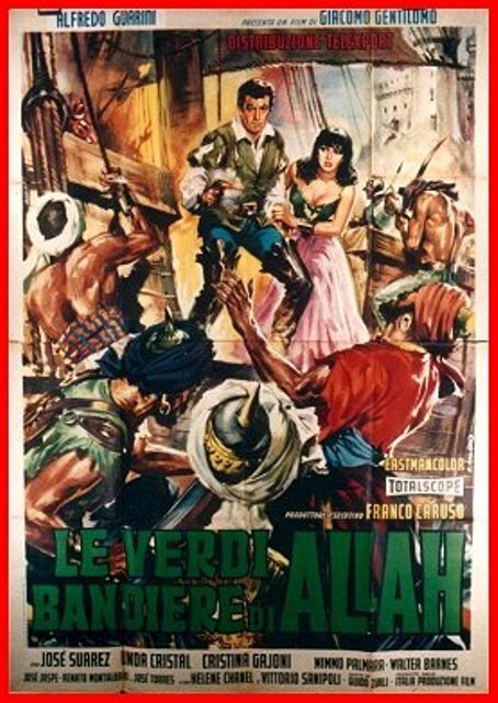 Обложка (Постер) Зеленый флаг Аллаха / Le verdi bandiere di Allah (1963) SATRip Обложка (Постер) Зеленый флаг Аллаха / Le verdi bandiere di Allah (1963) SATRip