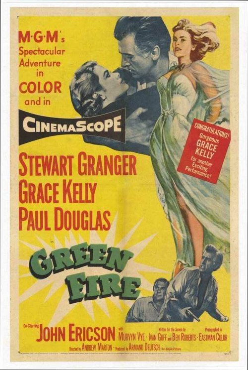Обложка (Постер) Зеленый огонь / Green Fire (1954) SATRip Обложка (Постер) Зеленый огонь / Green Fire (1954) SATRip