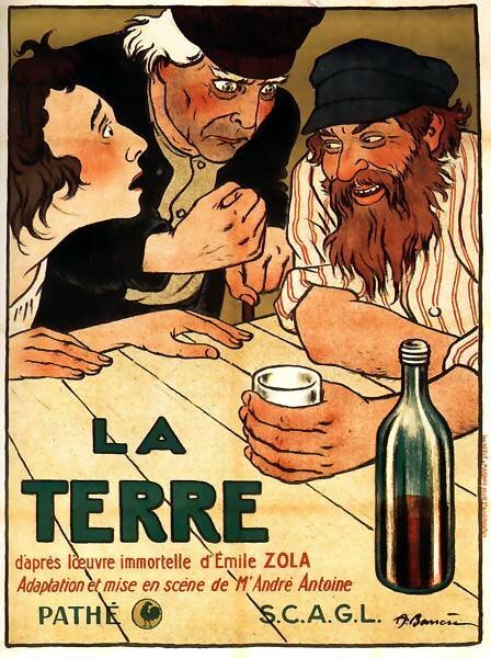 Обложка Земля / La terre (1921) 