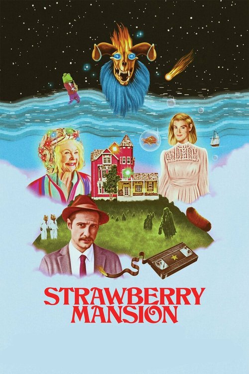 Обложка (Постер) Земляничный особняк / Strawberry Mansion (2021) HDRip Обложка (Постер) Земляничный особняк / Strawberry Mansion (2021) HDRip