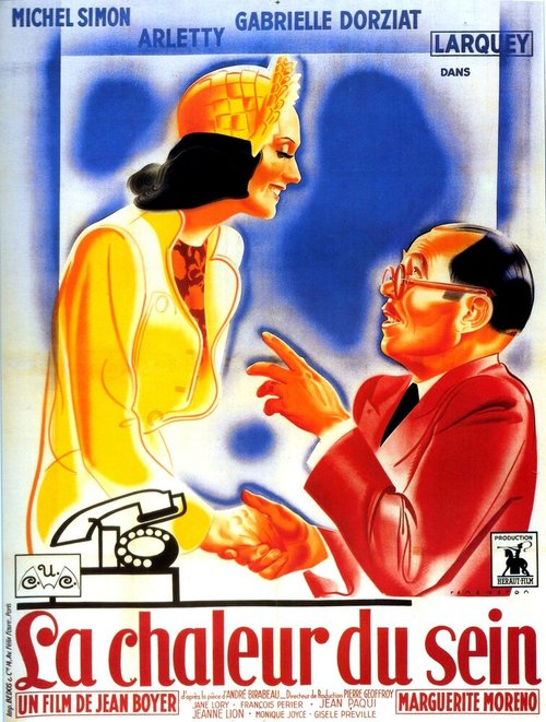Обложка (Постер) Жар в груди / La chaleur du sein (1938) SATRip Обложка (Постер) Жар в груди / La chaleur du sein (1938) SATRip