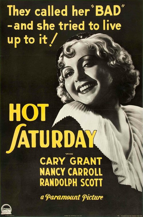 Обложка Жаркая суббота / Hot Saturday (1932) 
