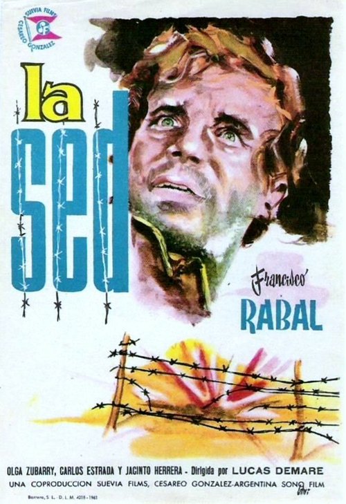 Обложка (Постер) Жажда / La sed (1961) SATRip Обложка (Постер) Жажда / La sed (1961) SATRip