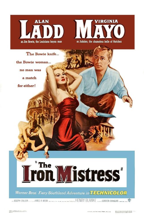 Обложка (Постер) Железная госпожа / The Iron Mistress (1952) SATRip Обложка (Постер) Железная госпожа / The Iron Mistress (1952) SATRip
