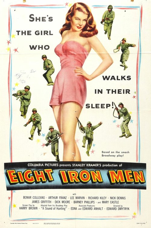 Обложка (Постер) Железная восьмерка / Eight Iron Men (1952) SATRip Обложка (Постер) Железная восьмерка / Eight Iron Men (1952) SATRip