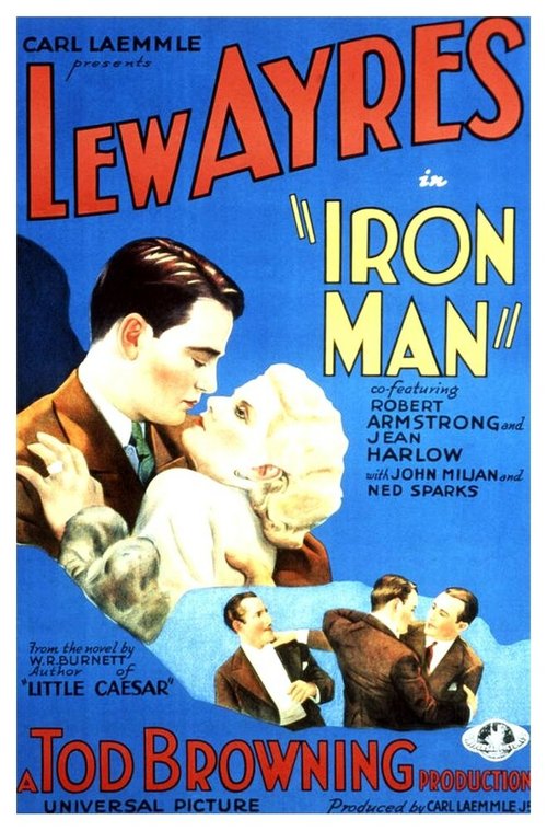 Обложка (Постер) Железный человек / Iron Man (1931) SATRip